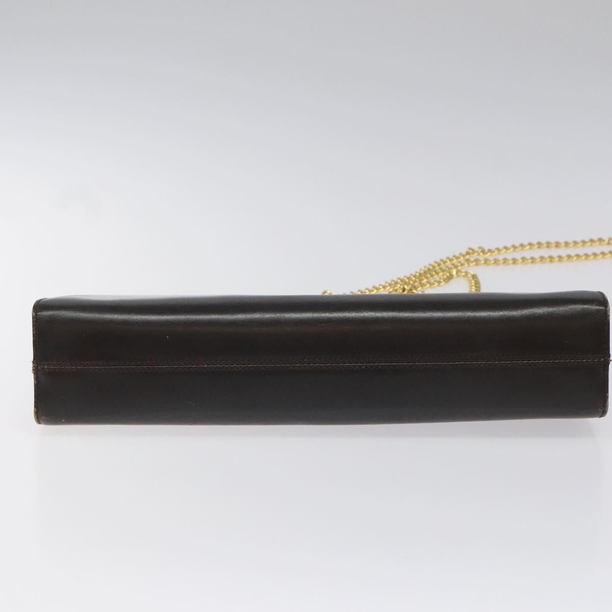 Salvatore Ferragamo Gancini Black Leather Shoulder Bag (Pre-Owned) Size ONE SIZE - 15 Thumbnail