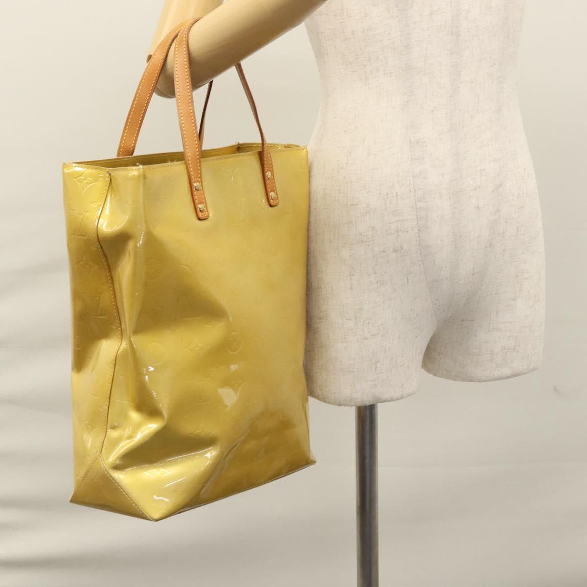 Louis Vuitton Reade Beige Patent Leather Handbag (Pre-Owned) Size ONE SIZE - 18 Thumbnail
