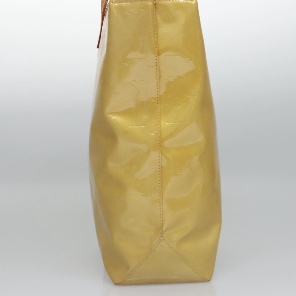 Louis Vuitton Reade Beige Patent Leather Handbag (Pre-Owned) Size ONE SIZE - 3 Thumbnail