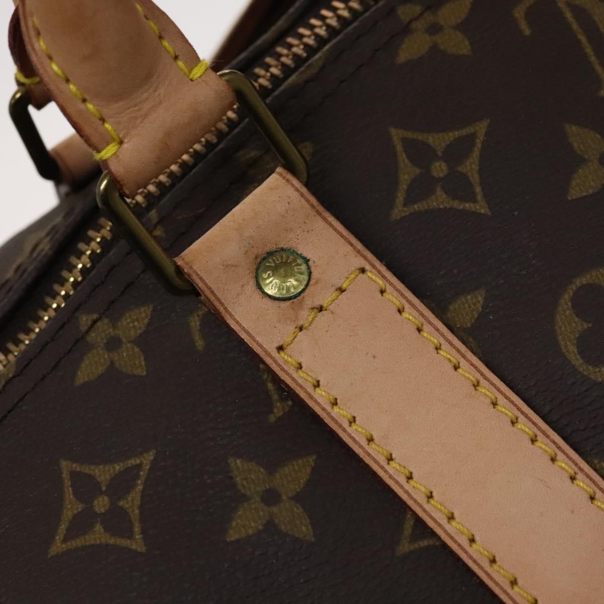 Louis Vuitton Keepall 60 Brown Canvas Travel Bag (Pre-Owned) Size ONE SIZE - 13 Thumbnail