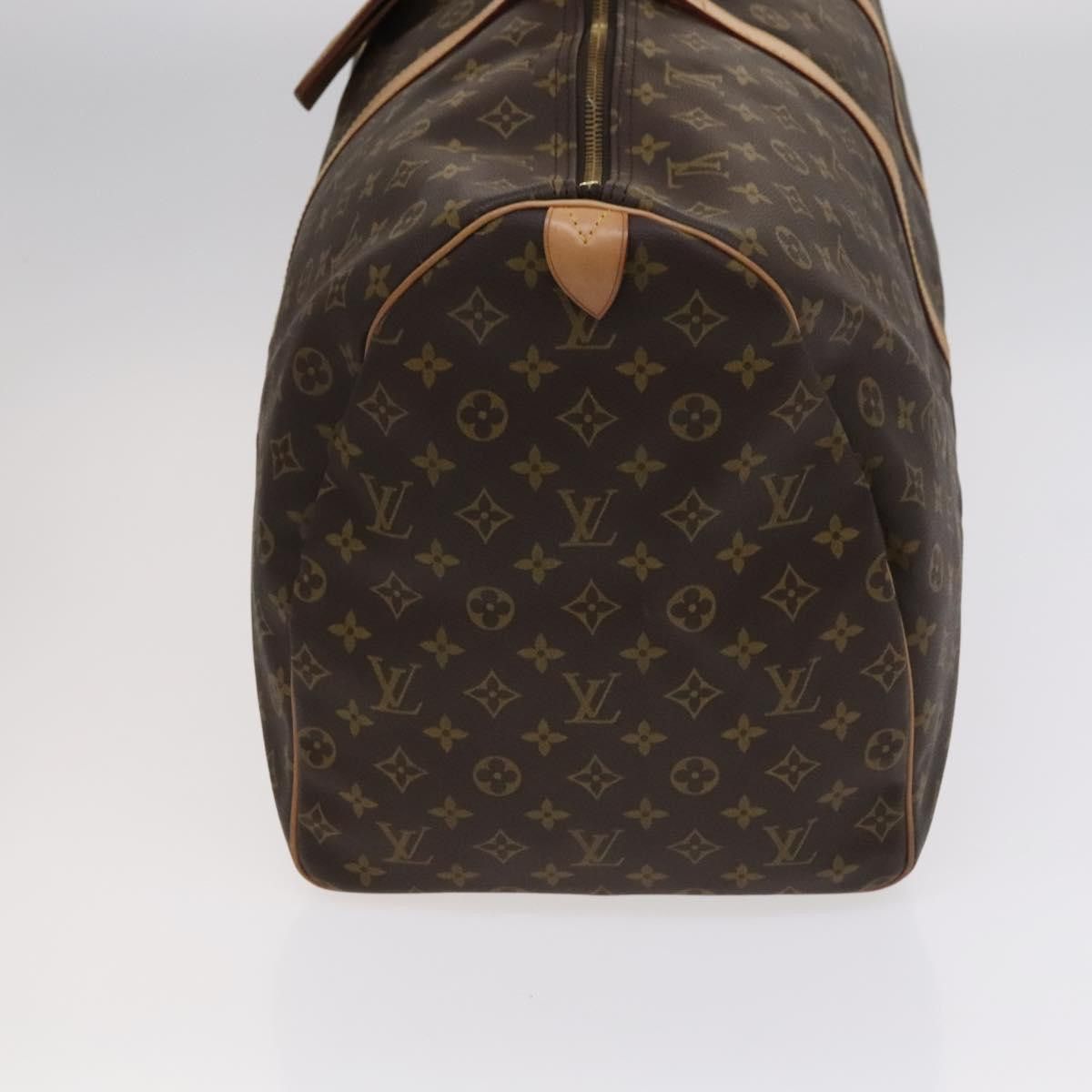 Louis Vuitton Keepall 60 Brown Canvas Travel Bag (Pre-Owned) Size ONE SIZE - 3 Thumbnail