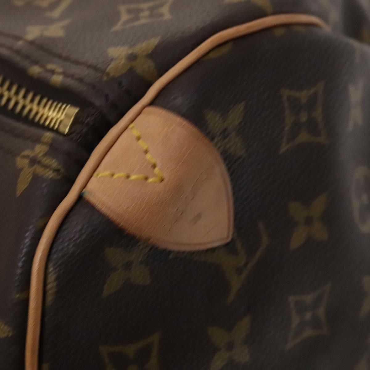 Louis Vuitton Keepall 60 Brown Canvas Travel Bag (Pre-Owned) Size ONE SIZE - 14 Thumbnail