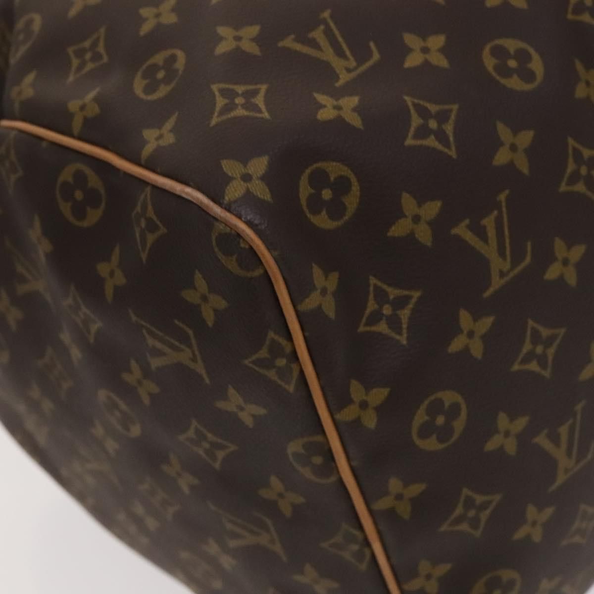Louis Vuitton Keepall 60 Brown Canvas Travel Bag (Pre-Owned) Size ONE SIZE - 10 Thumbnail