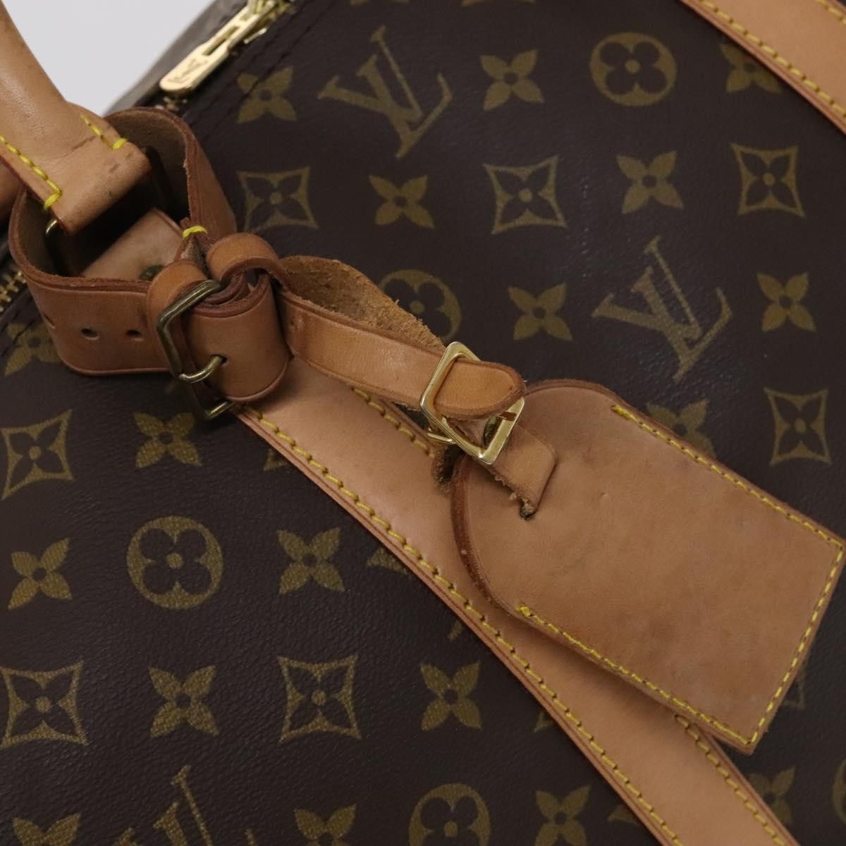Louis Vuitton Keepall 60 Brown Canvas Travel Bag (Pre-Owned) Size ONE SIZE - 15 Thumbnail