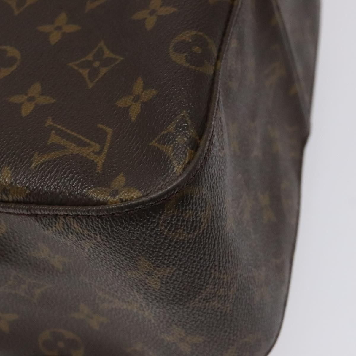 Louis Vuitton Looping Gm Brown Canvas Shoulder Bag (Pre-Owned) Size ONE SIZE - 9 Thumbnail