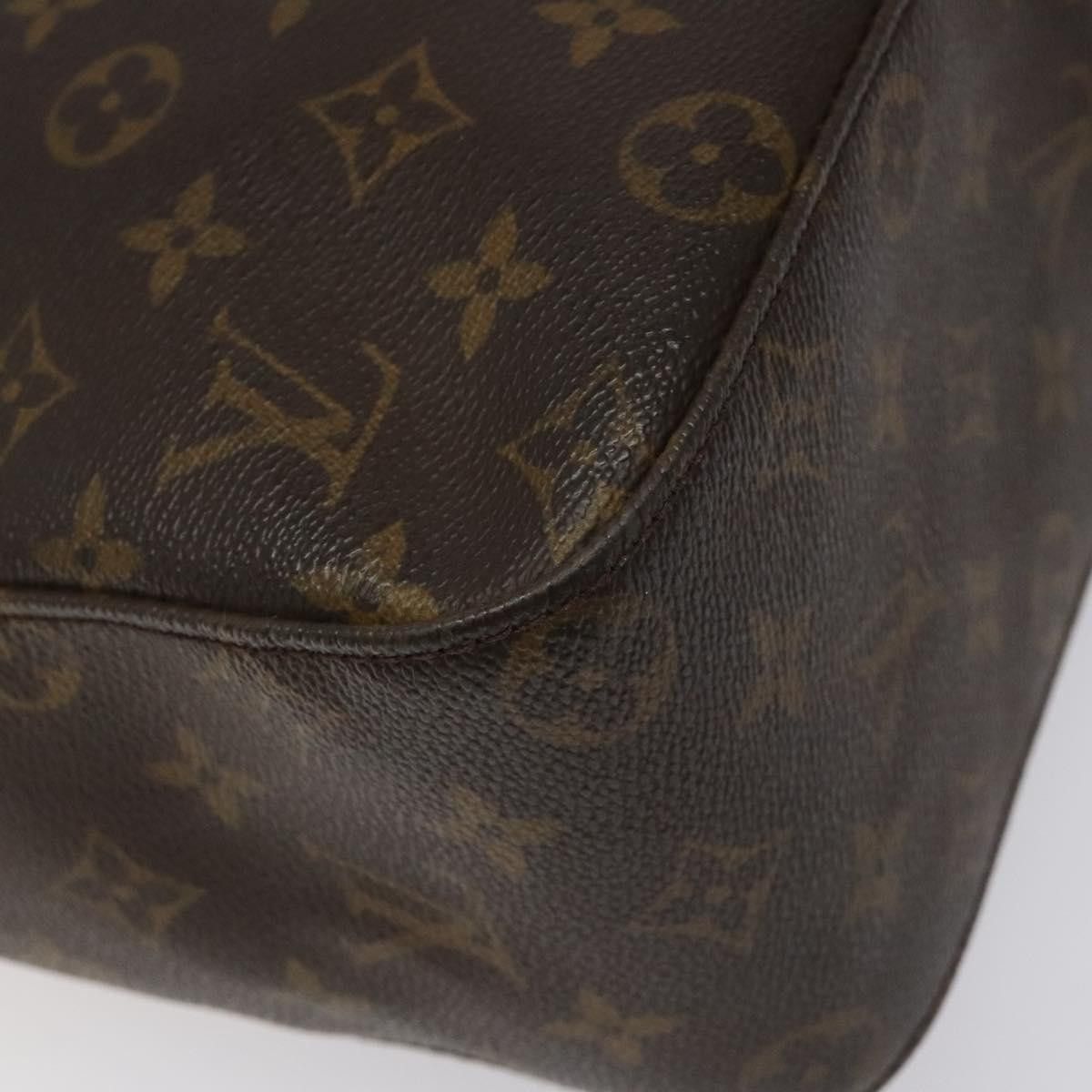 Louis Vuitton Looping Gm Brown Canvas Shoulder Bag (Pre-Owned) Size ONE SIZE - 11 Thumbnail