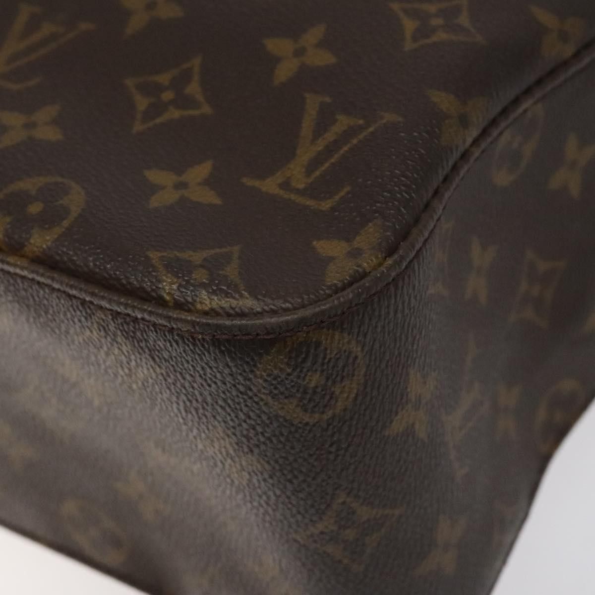Louis Vuitton Looping Gm Brown Canvas Shoulder Bag (Pre-Owned) Size ONE SIZE - 10 Thumbnail