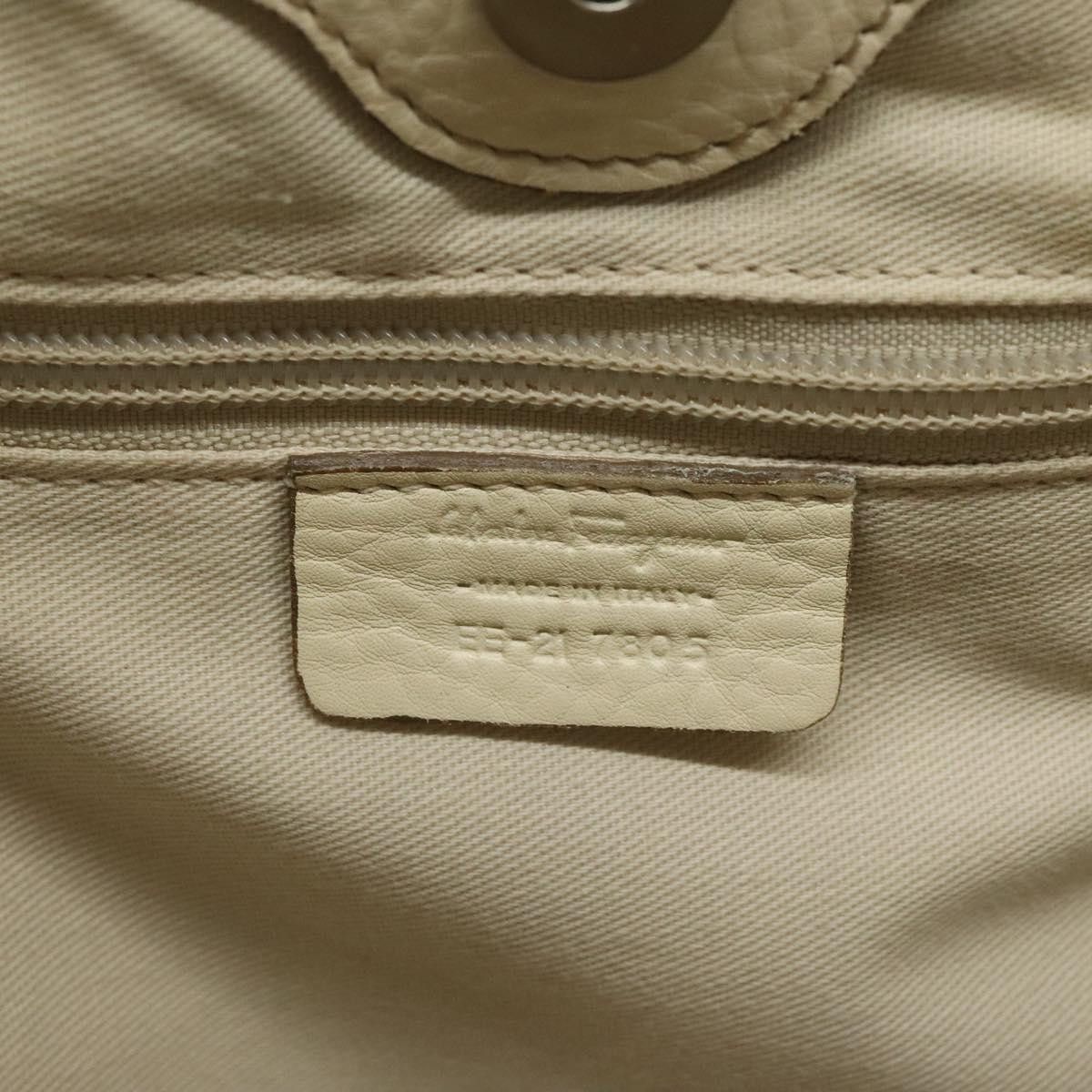 Salvatore Ferragamo Gancini Yellow Patent Leather Shoulder Bag (Pre-Owned) Size ONE SIZE - 16 Thumbnail