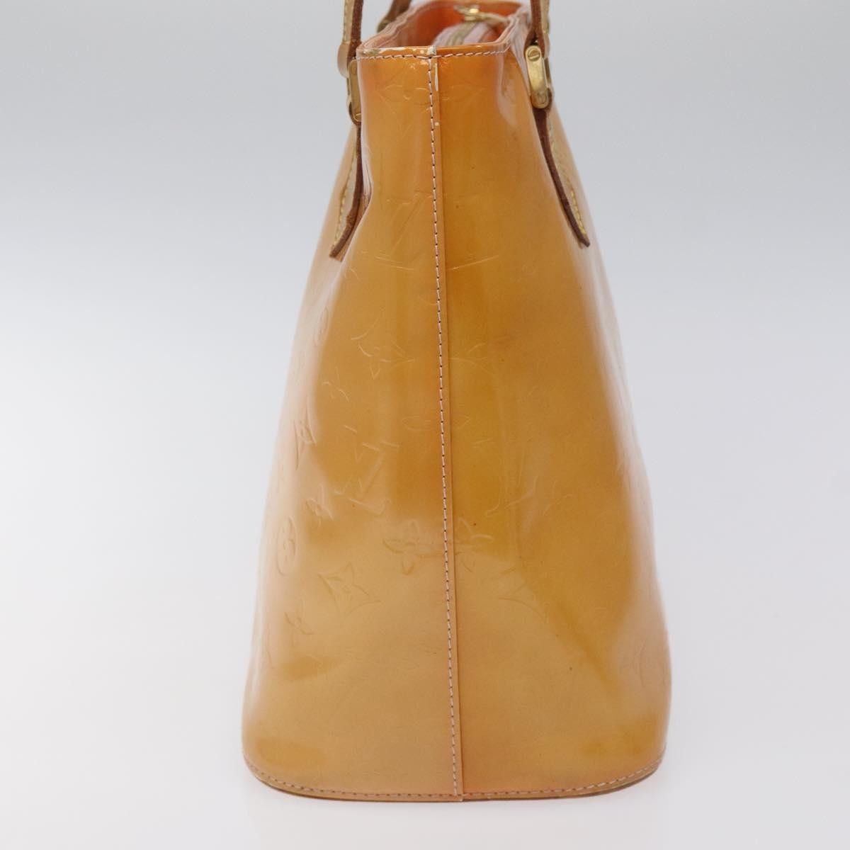 Louis Vuitton Houston Yellow Patent Leather Handbag (Pre-Owned) Size ONE SIZE - 4 Thumbnail