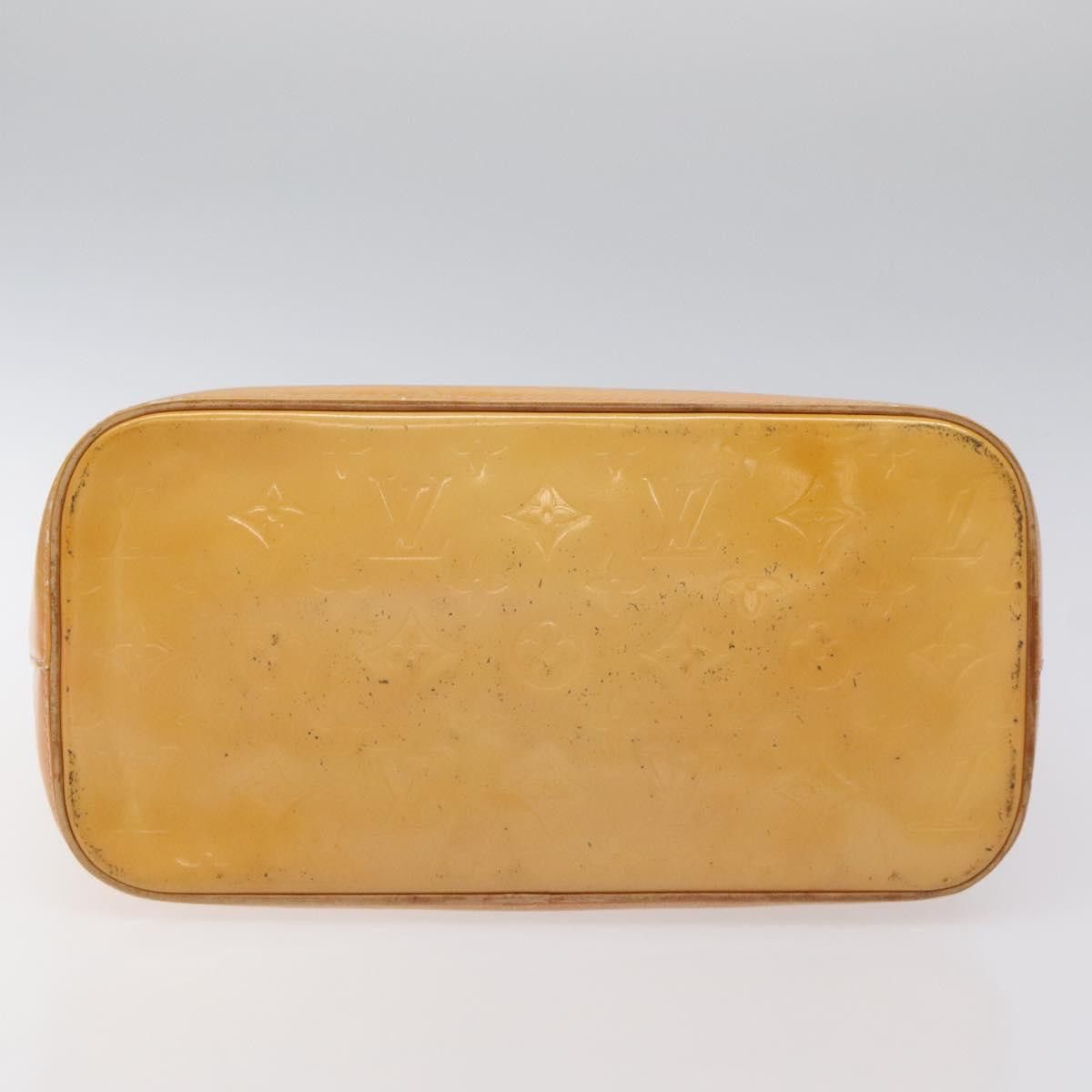 Louis Vuitton Houston Yellow Patent Leather Handbag (Pre-Owned) Size ONE SIZE - 7 Thumbnail