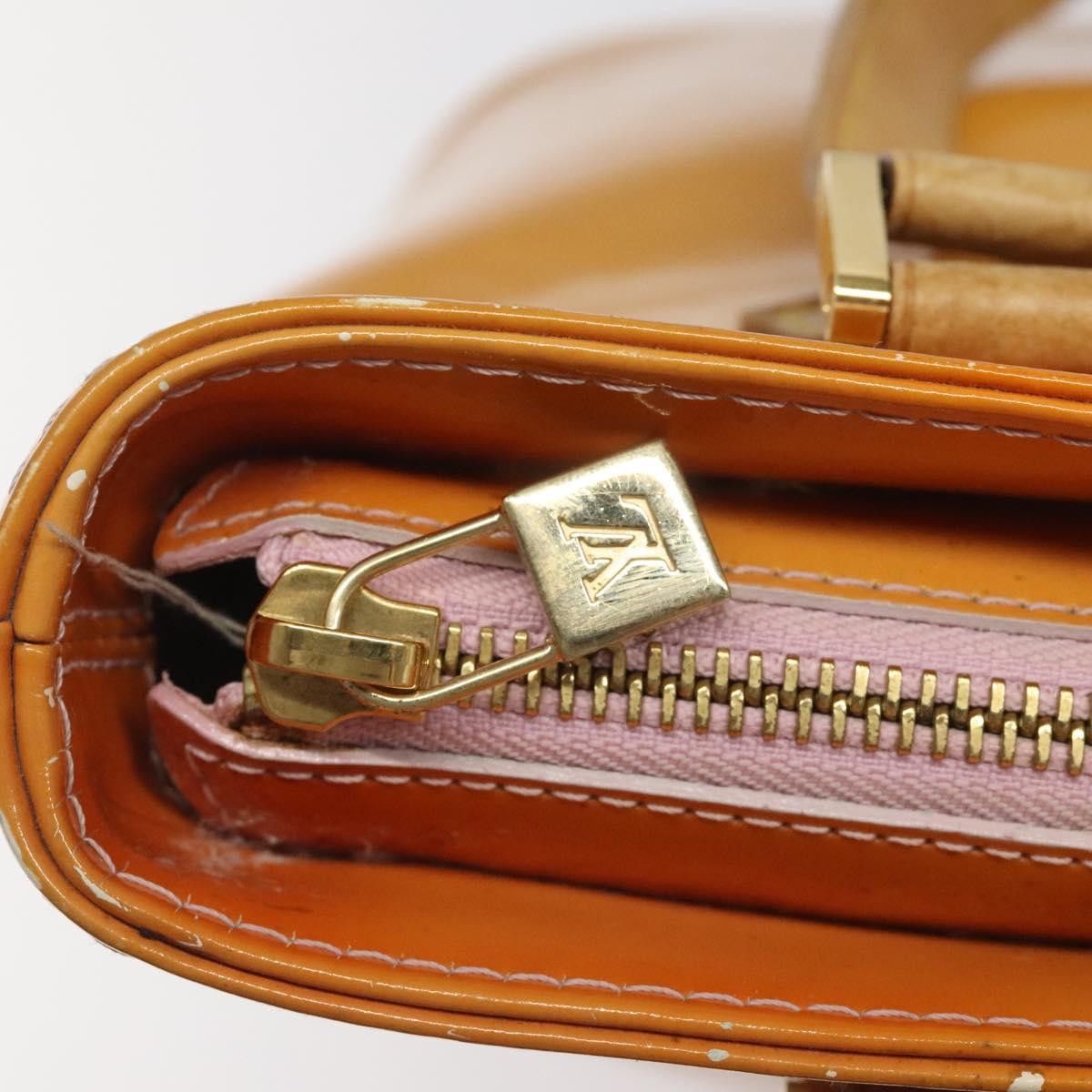 Louis Vuitton Houston Yellow Patent Leather Handbag (Pre-Owned) Size ONE SIZE - 11 Thumbnail