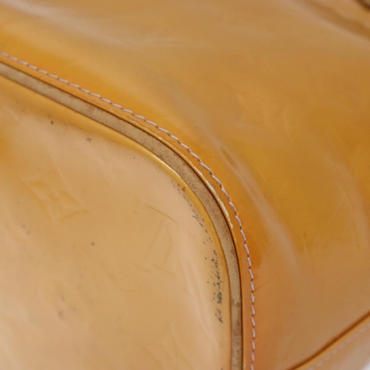 Louis Vuitton Houston Yellow Patent Leather Handbag (Pre-Owned) Size ONE SIZE - 10 Thumbnail