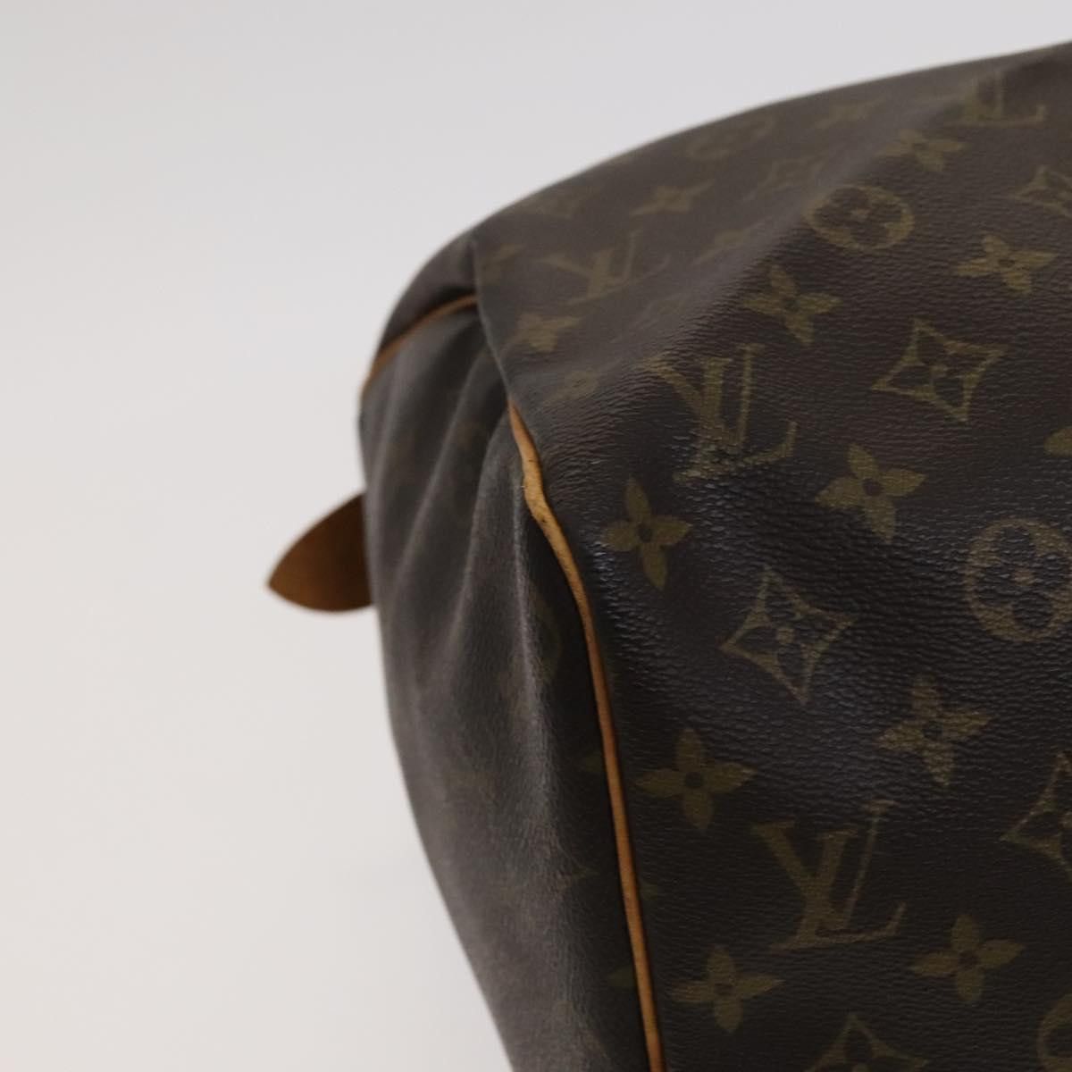 Louis Vuitton Keepall 45 Brown Canvas Travel Bag (Pre-Owned) Size ONE SIZE - 9 Thumbnail