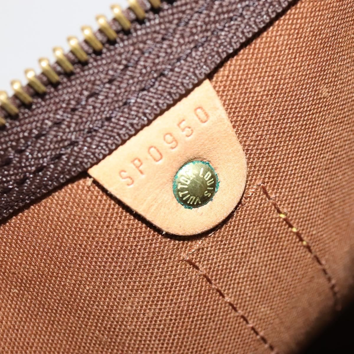 Louis Vuitton Keepall 45 Brown Canvas Travel Bag (Pre-Owned) Size ONE SIZE - 16 Thumbnail