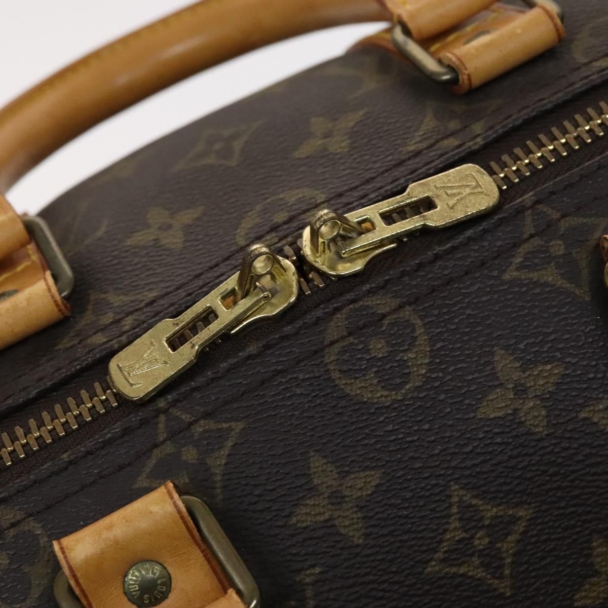Louis Vuitton Keepall 45 Brown Canvas Travel Bag (Pre-Owned) Size ONE SIZE - 12 Thumbnail