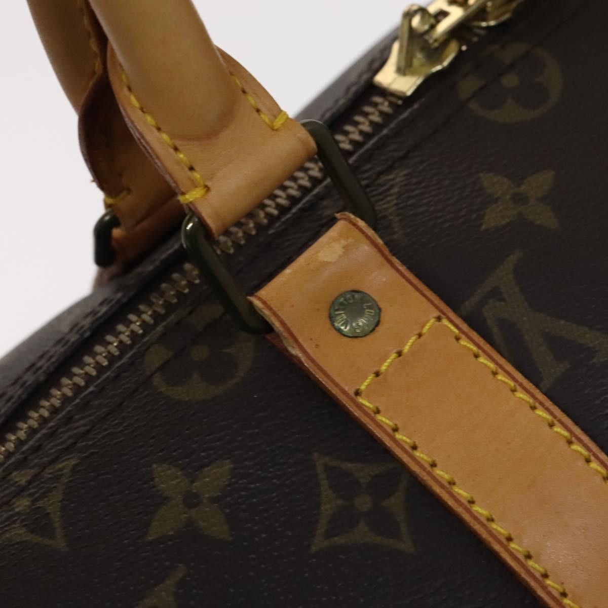 Louis Vuitton Keepall 45 Brown Canvas Travel Bag (Pre-Owned) Size ONE SIZE - 13 Thumbnail