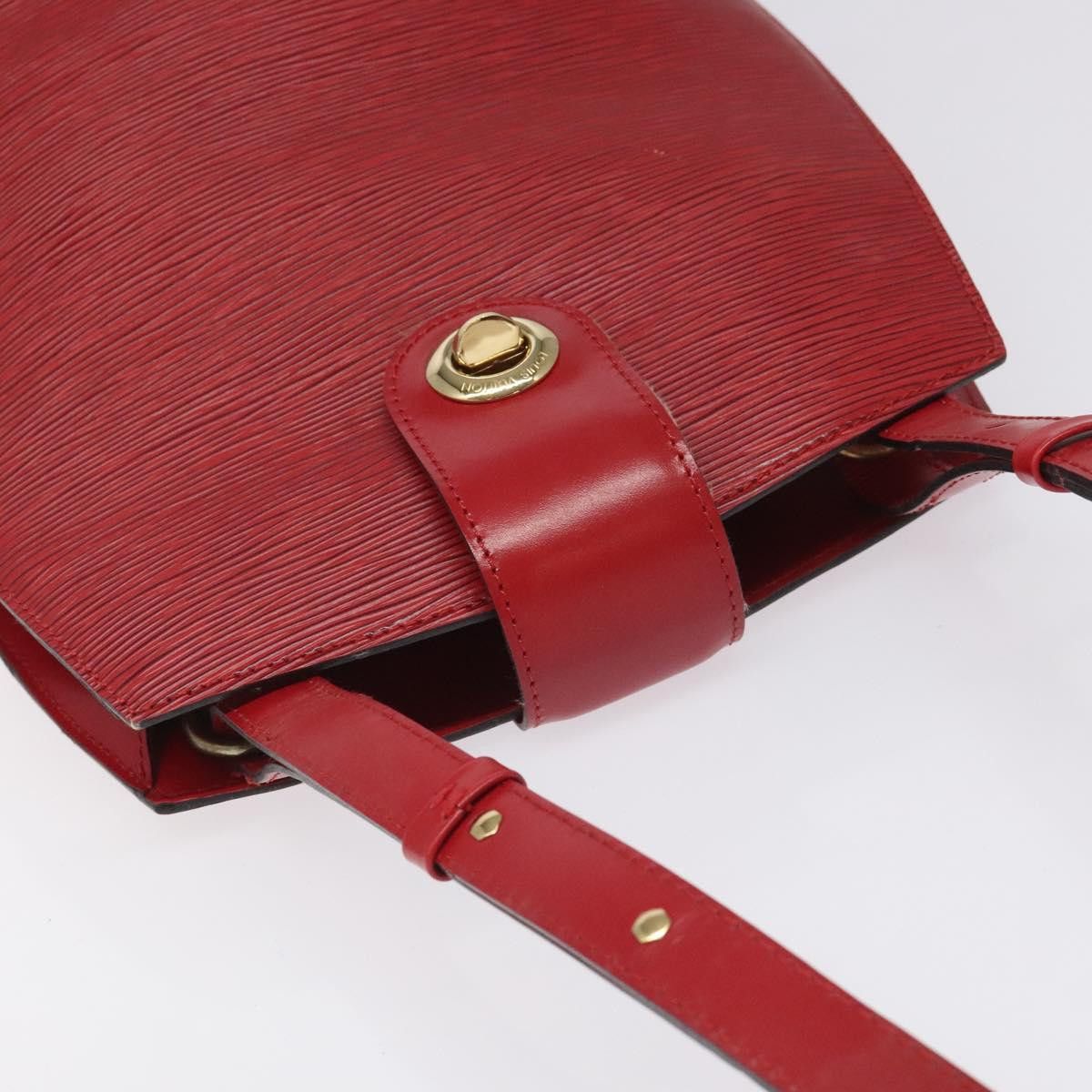 Louis Vuitton Cluny Red Leather Shoulder Bag (Pre-Owned) Size ONE SIZE - 5 Thumbnail