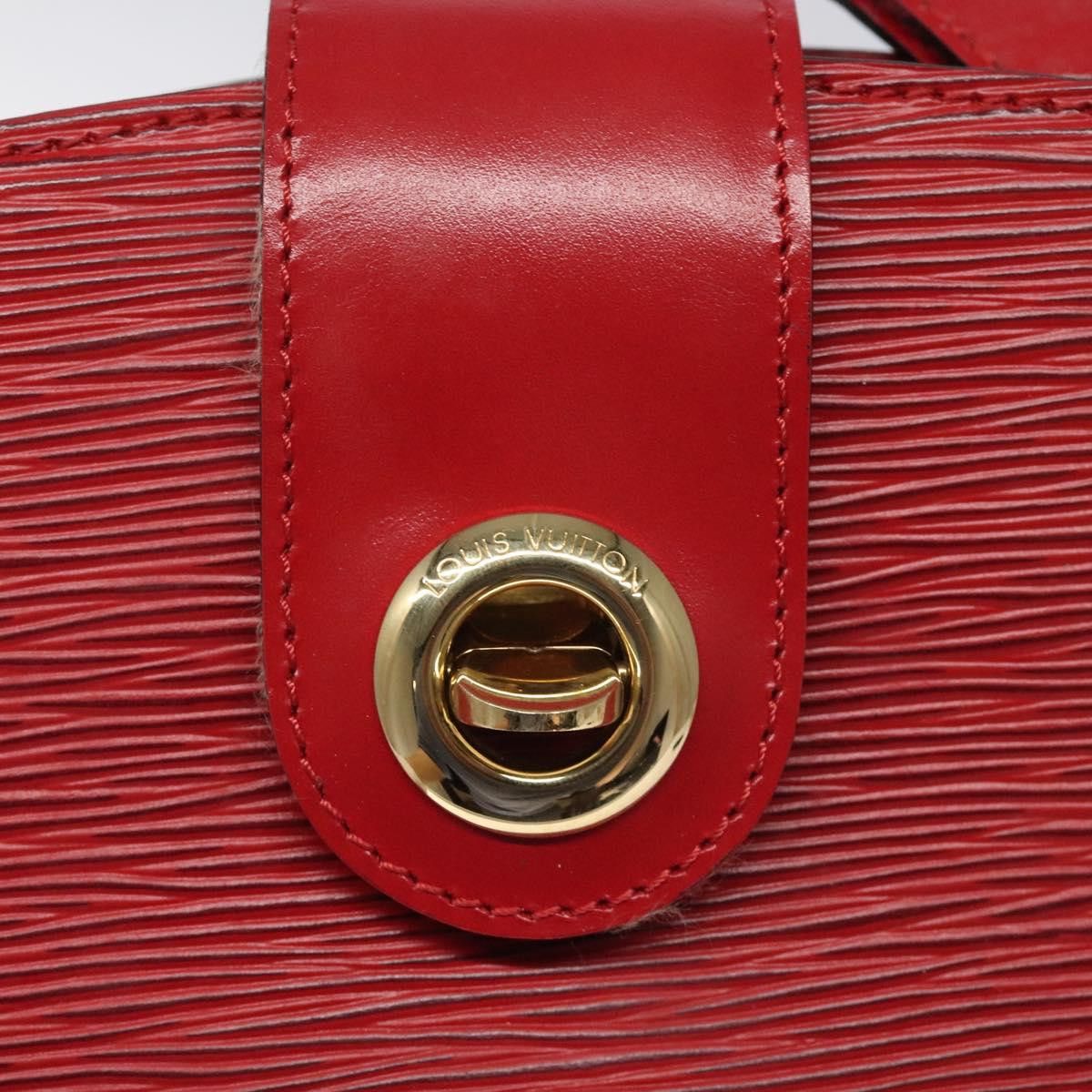 Louis Vuitton Cluny Red Leather Shoulder Bag (Pre-Owned) Size ONE SIZE - 13 Thumbnail