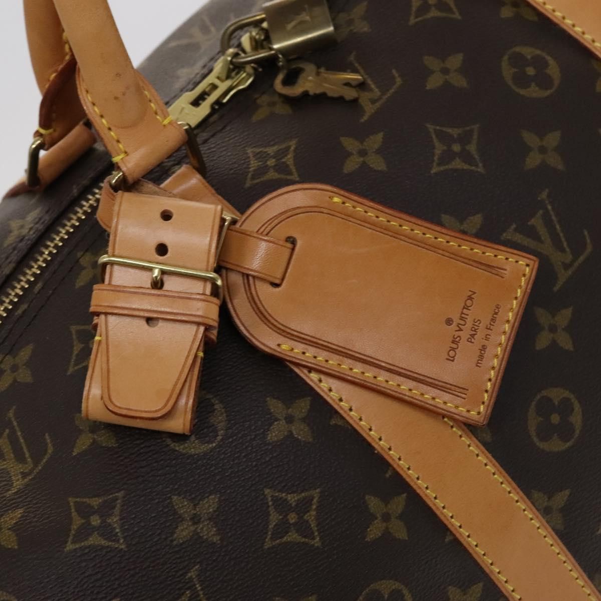Louis Vuitton Keepall 60 Brown Canvas Travel Bag (Pre-Owned) Size ONE SIZE - 18 Thumbnail