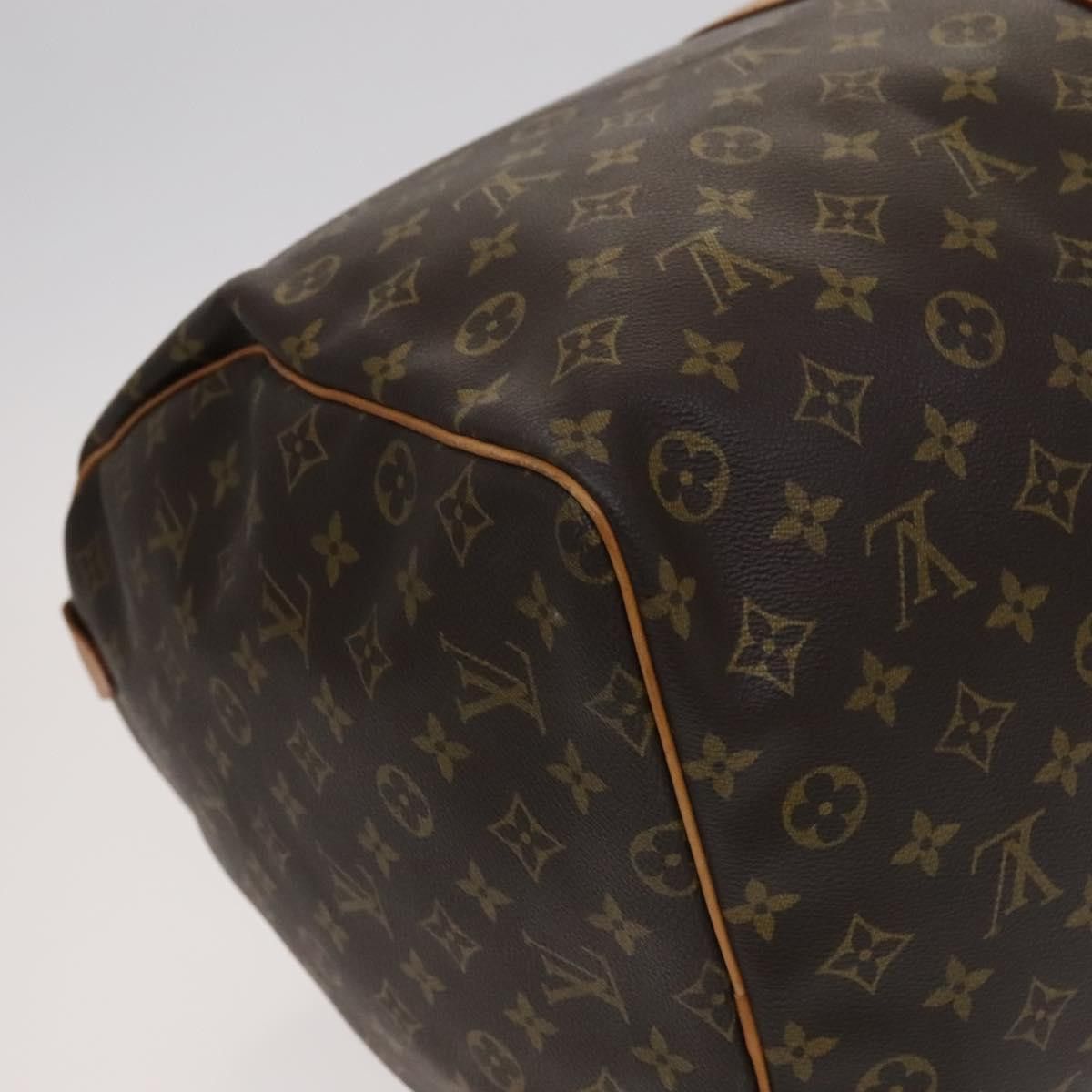 Louis Vuitton Keepall 60 Brown Canvas Travel Bag (Pre-Owned) Size ONE SIZE - 10 Thumbnail