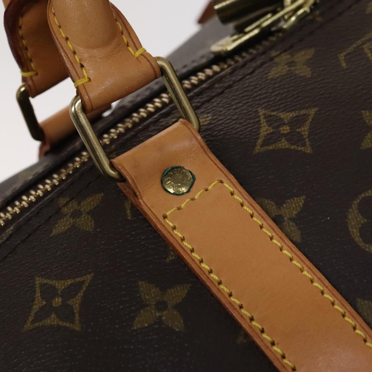 Louis Vuitton Keepall 60 Brown Canvas Travel Bag (Pre-Owned) Size ONE SIZE - 13 Thumbnail