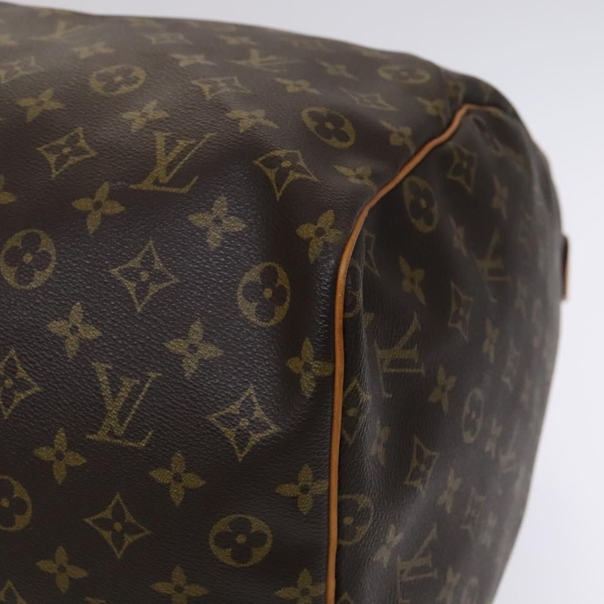 Louis Vuitton Keepall 60 Brown Canvas Travel Bag (Pre-Owned) Size ONE SIZE - 8 Thumbnail