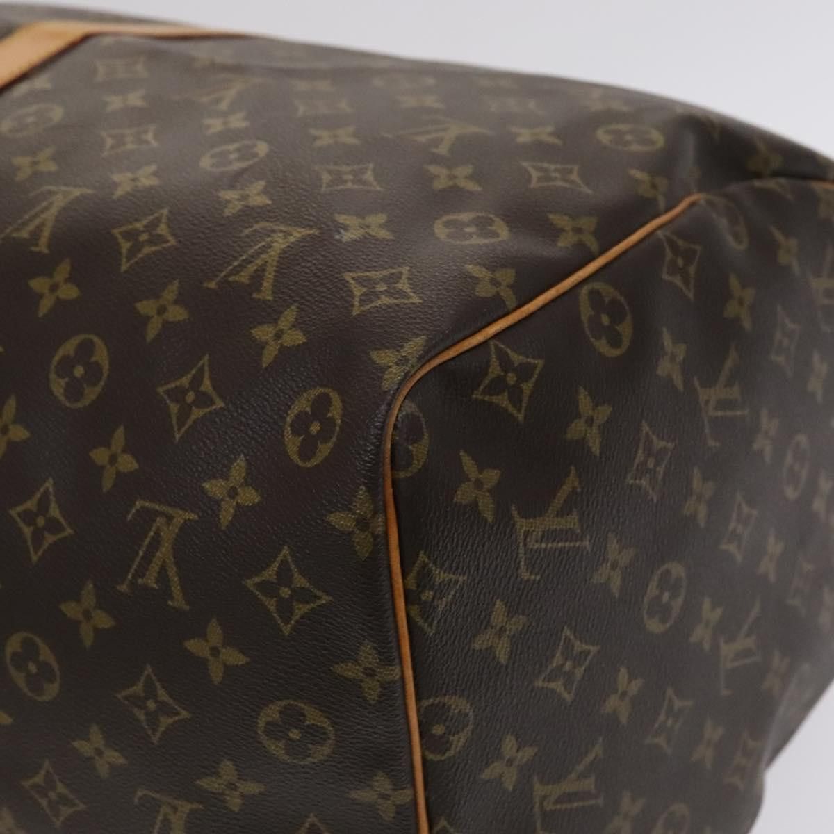 Louis Vuitton Keepall 60 Brown Canvas Travel Bag (Pre-Owned) Size ONE SIZE - 9 Thumbnail