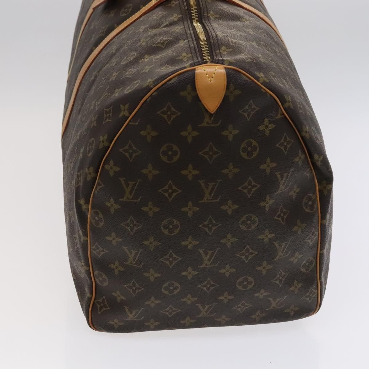 Louis Vuitton Keepall 60 Brown Canvas Travel Bag (Pre-Owned) Size ONE SIZE - 3 Thumbnail