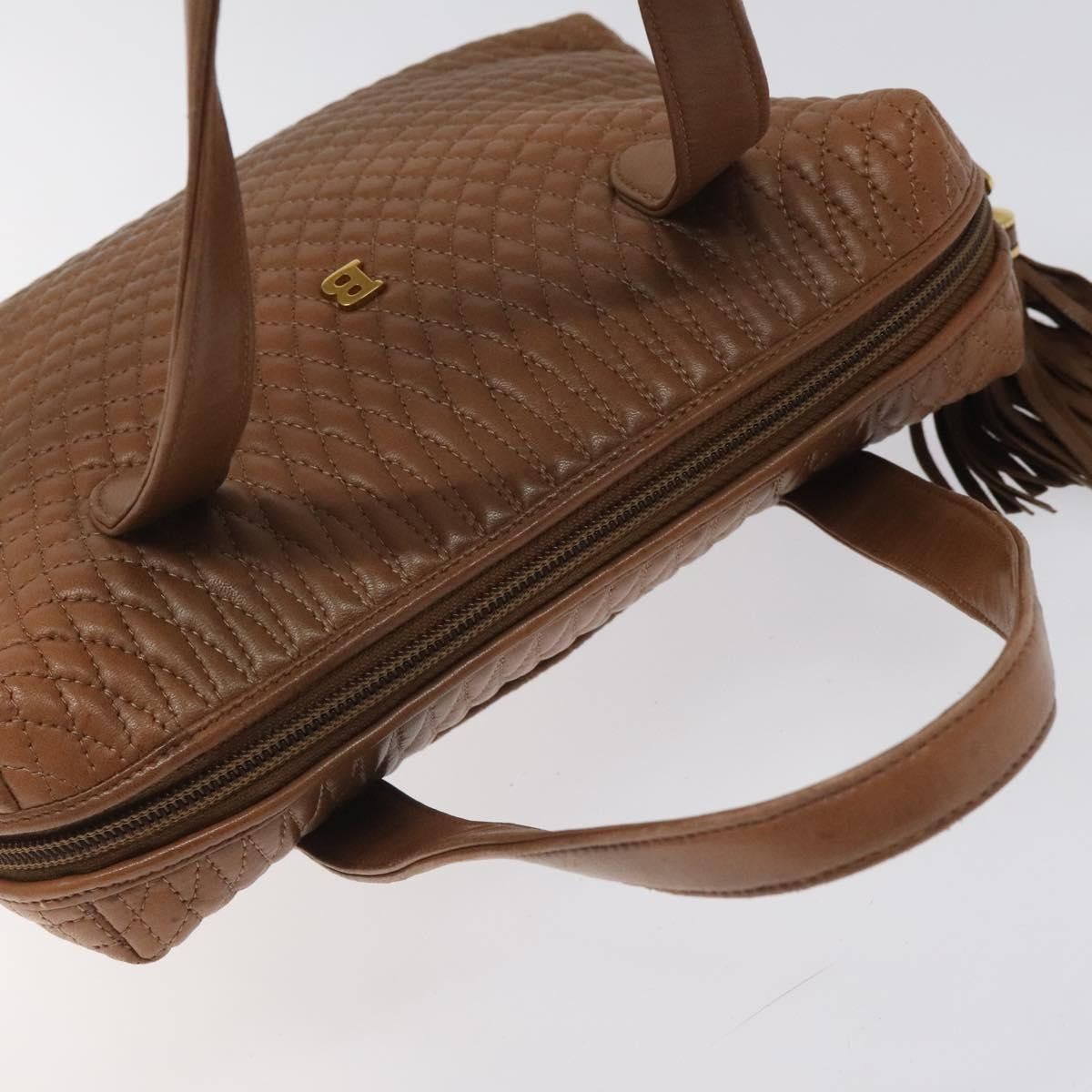 Bally Brown Leather Handbag (Pre-Owned) Size ONE SIZE - 7 Thumbnail