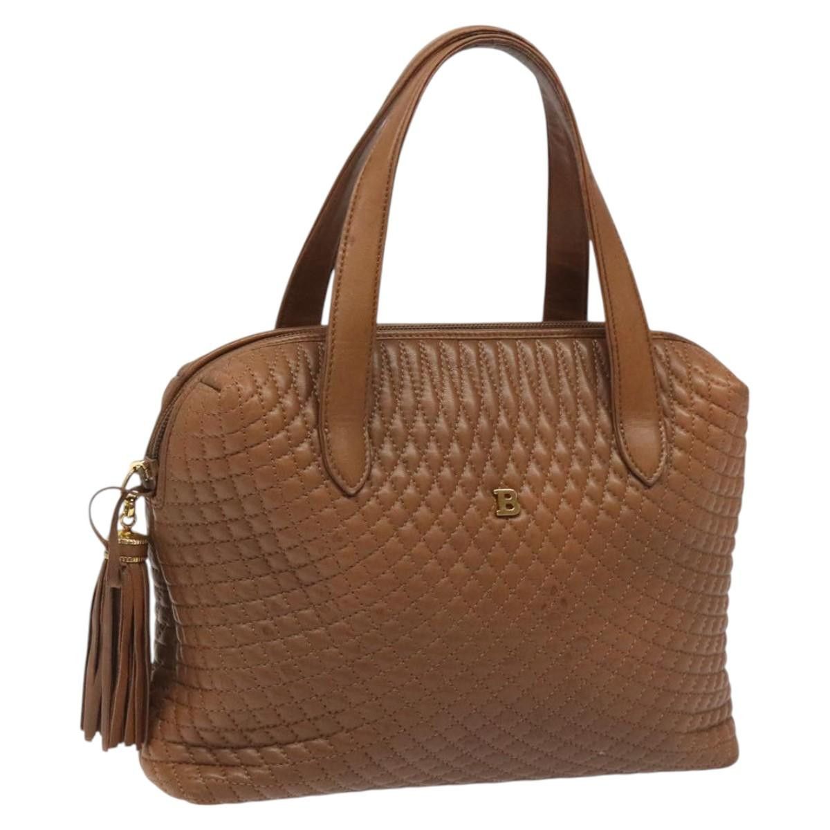 Bally Brown Leather Handbag (Pre-Owned) Size ONE SIZE - 13 Thumbnail
