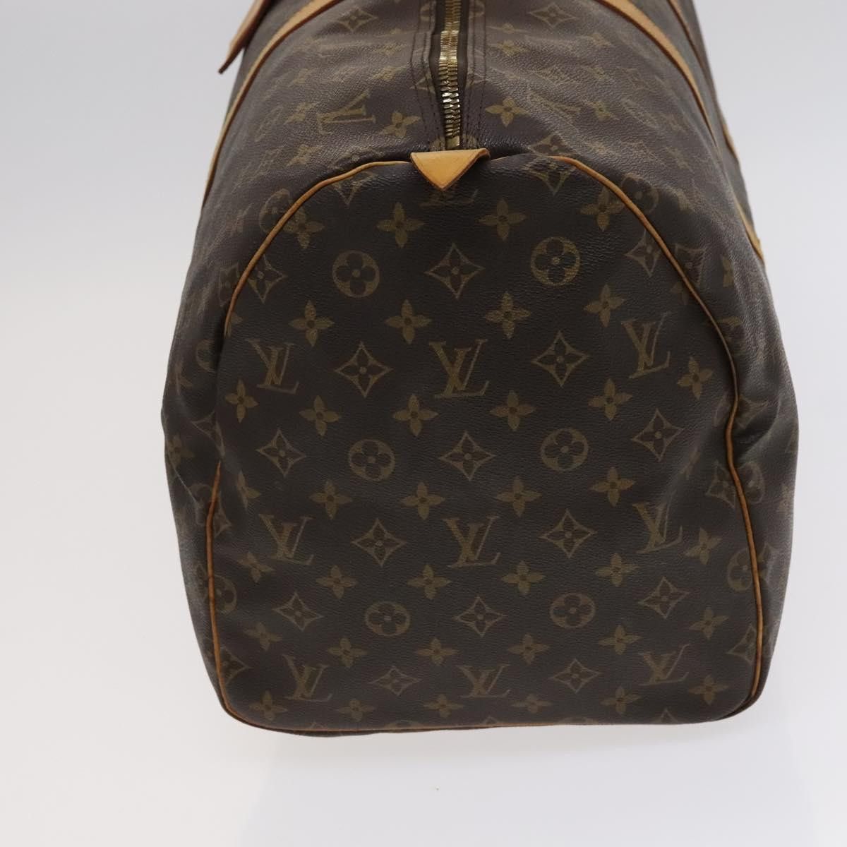 Louis Vuitton Keepall 55 Brown Canvas Travel Bag (Pre-Owned) Size ONE SIZE - 3 Thumbnail