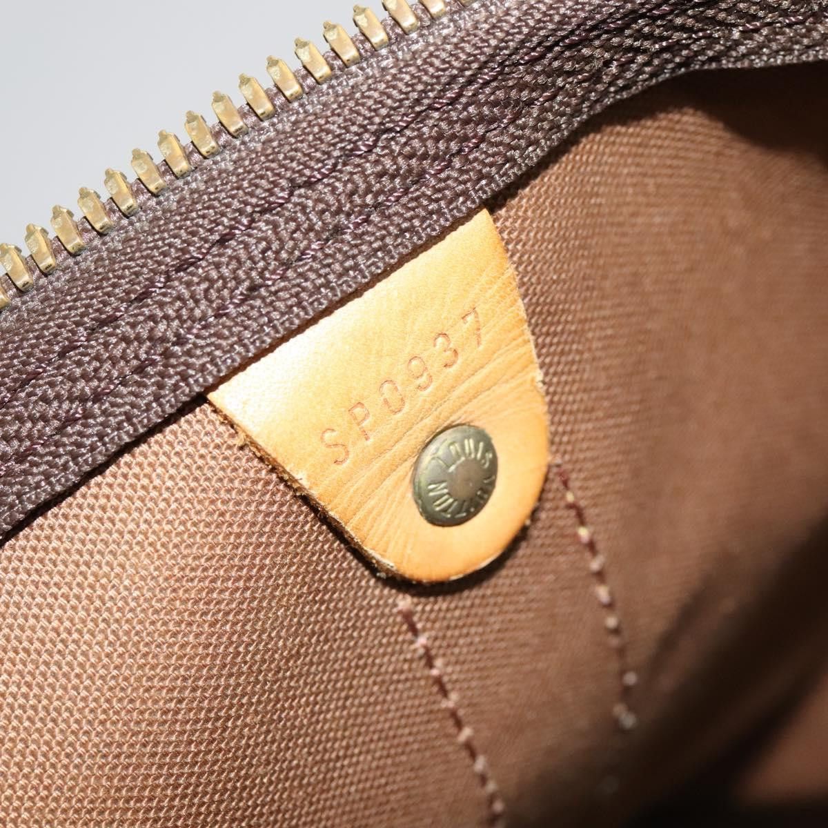 Louis Vuitton Keepall 55 Brown Canvas Travel Bag (Pre-Owned) Size ONE SIZE - 19 Thumbnail
