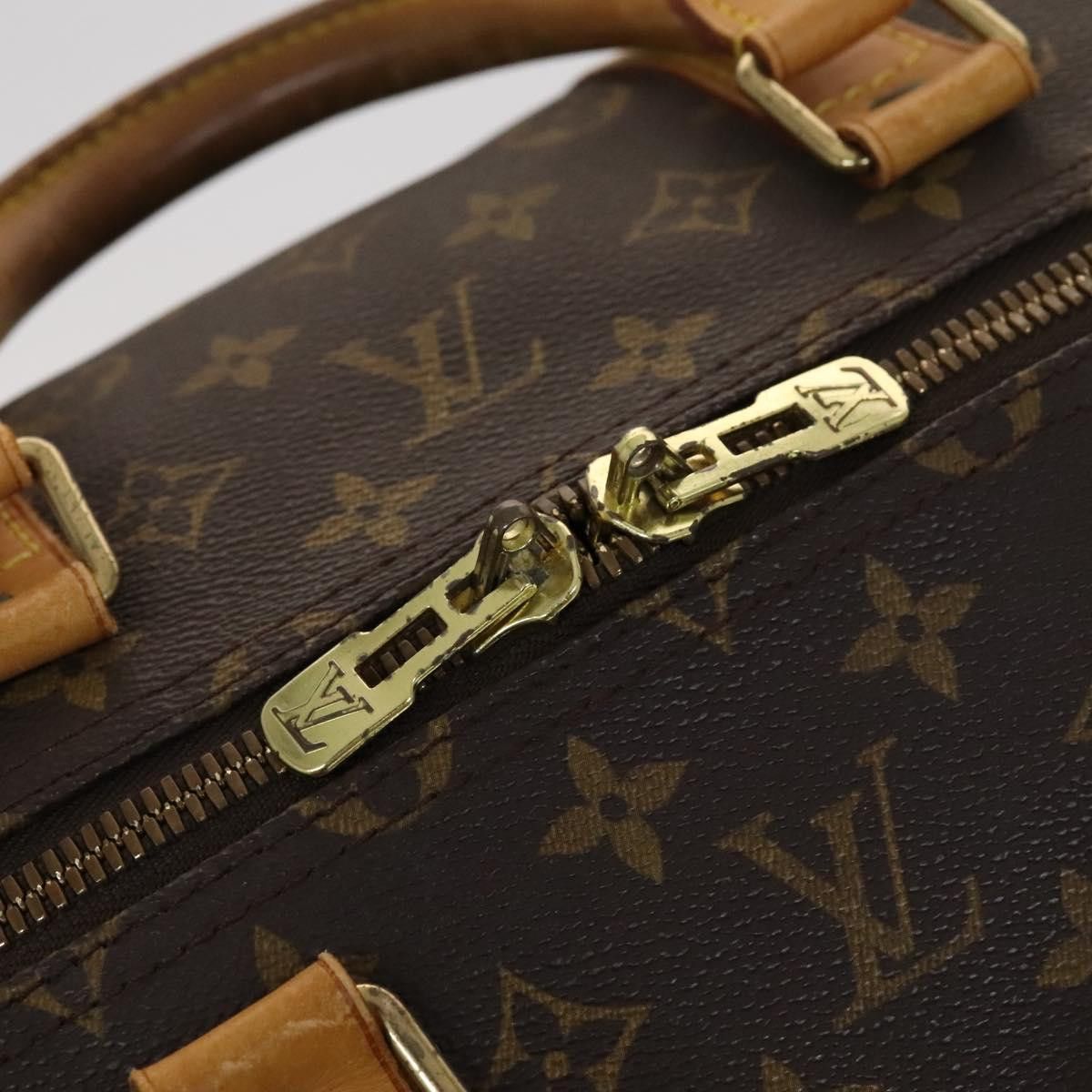 Louis Vuitton Keepall 55 Brown Canvas Travel Bag (Pre-Owned) Size ONE SIZE - 13 Thumbnail