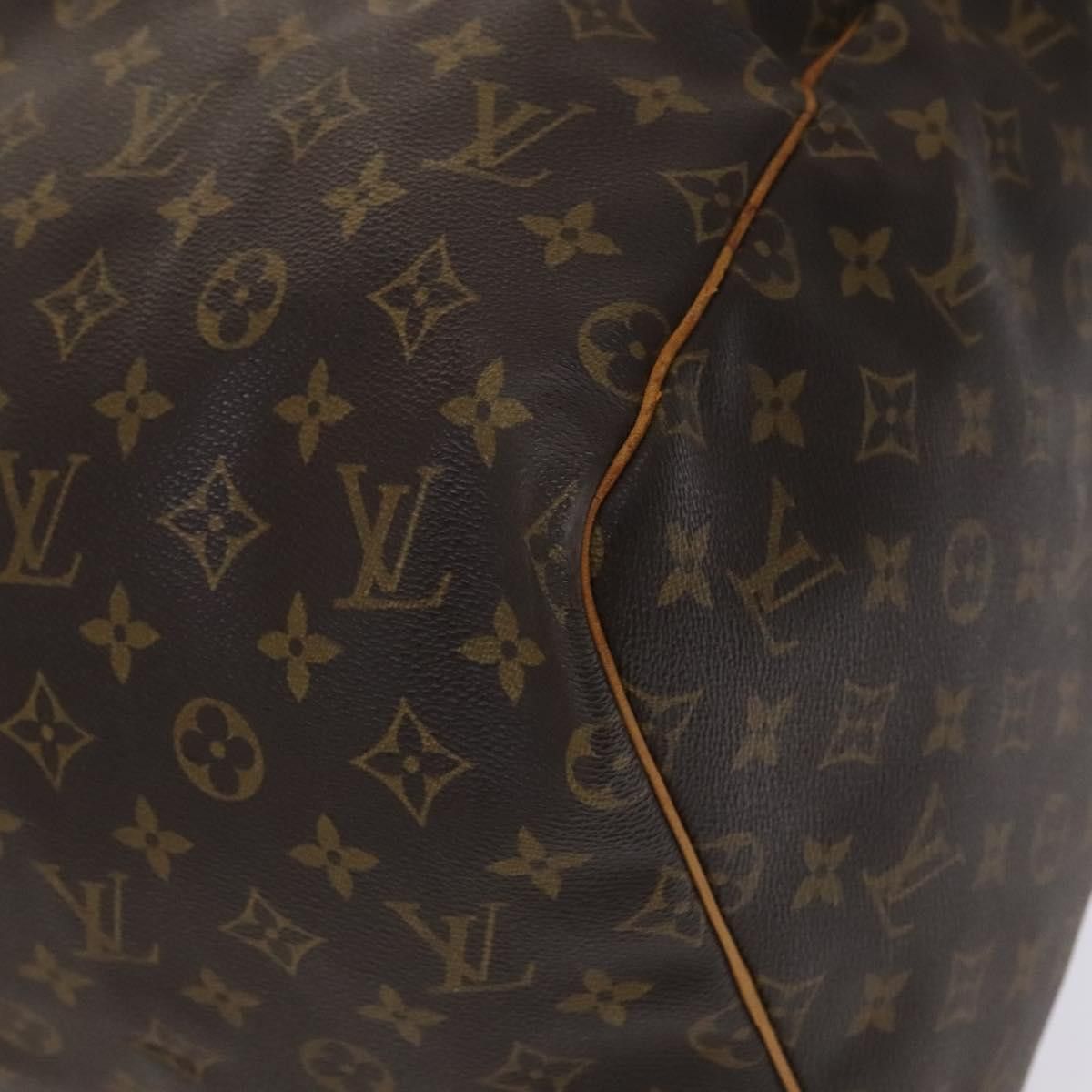 Louis Vuitton Keepall 55 Brown Canvas Travel Bag (Pre-Owned) Size ONE SIZE - 9 Thumbnail
