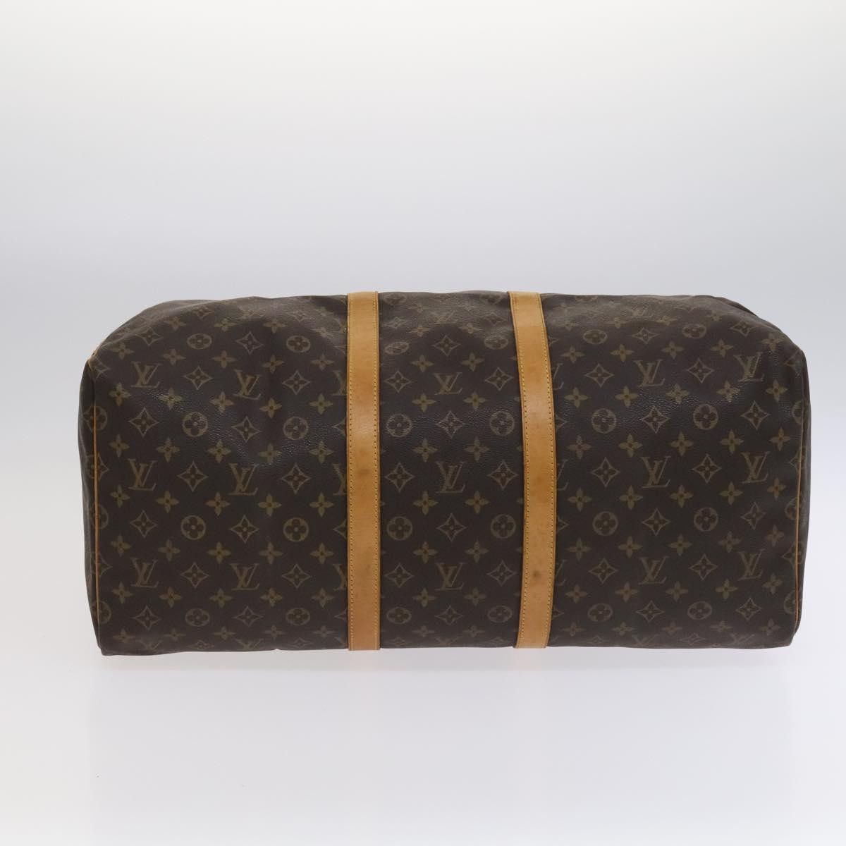 Louis Vuitton Keepall 55 Brown Canvas Travel Bag (Pre-Owned) Size ONE SIZE - 8 Thumbnail