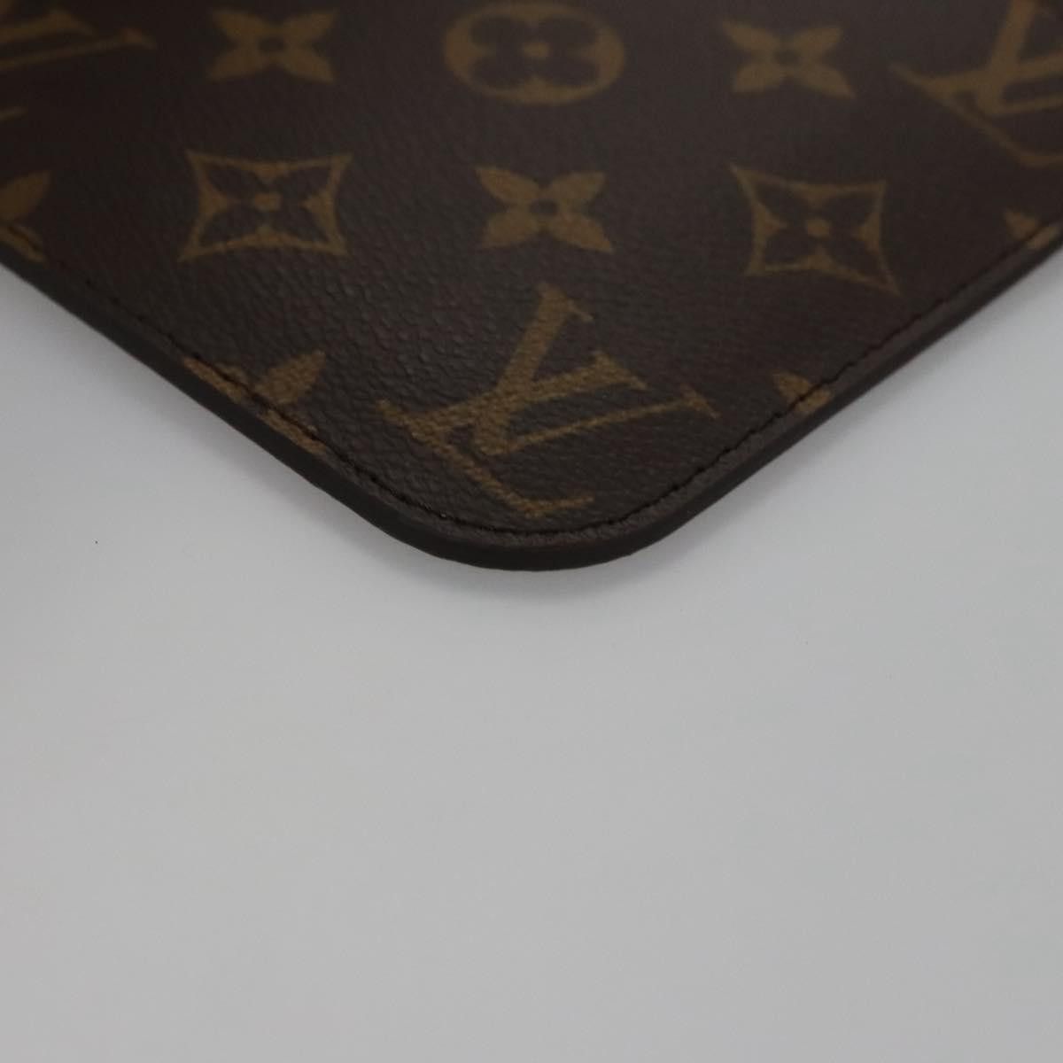 Louis Vuitton Pochette Accessoire Brown Canvas Clutch Bag (Pre-Owned) Size ONE SIZE - 10 Thumbnail