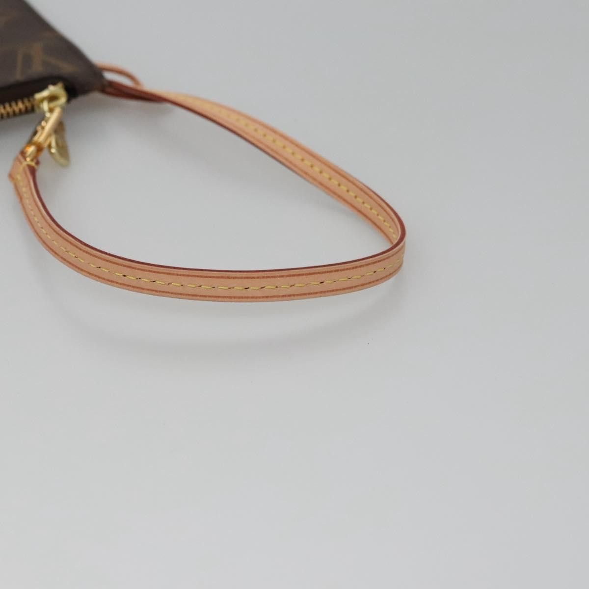 Louis Vuitton Pochette Accessoire Brown Canvas Clutch Bag (Pre-Owned) Size ONE SIZE - 6 Thumbnail