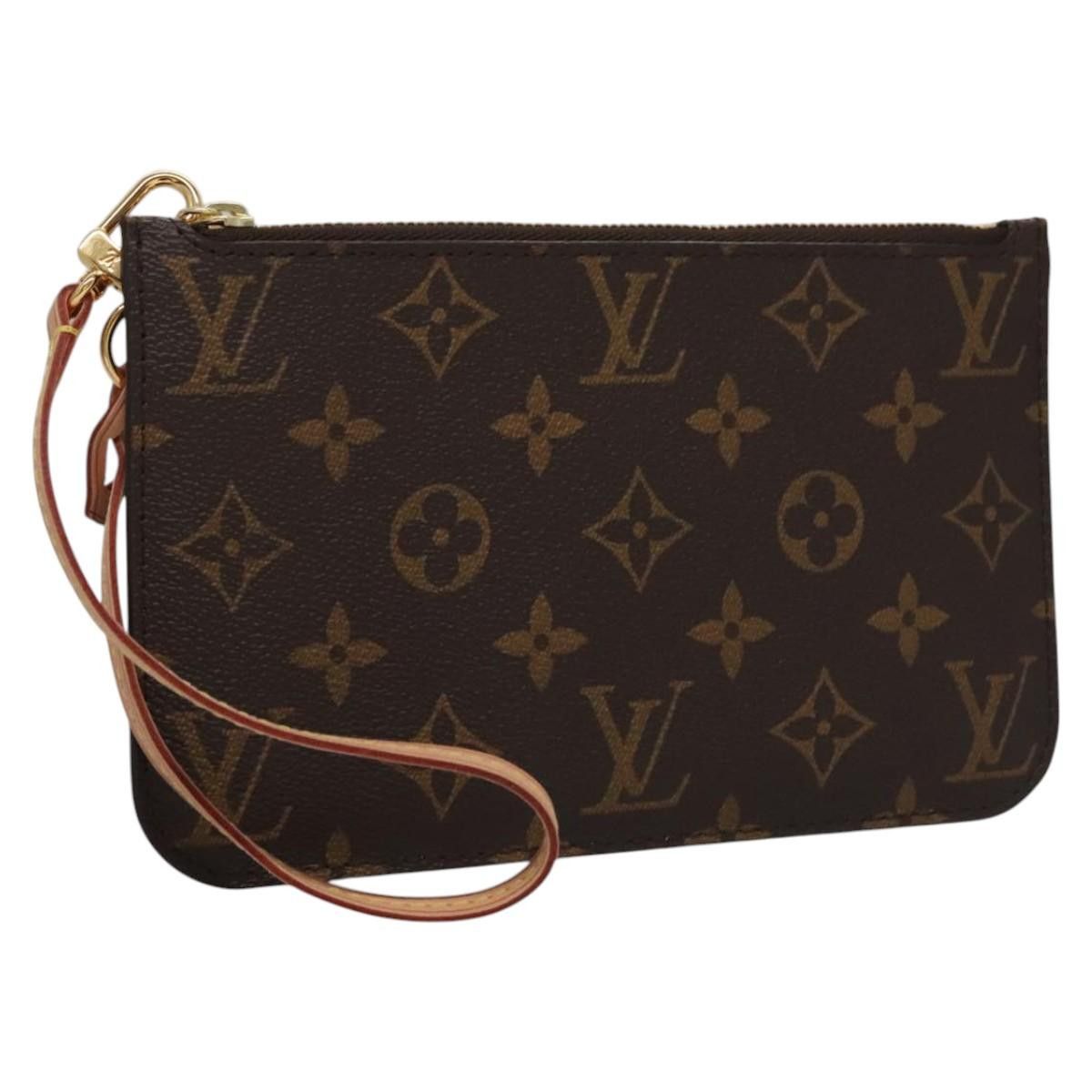 Louis Vuitton Pochette Accessoire Brown Canvas Clutch Bag (Pre-Owned) Size ONE SIZE - 20 Thumbnail
