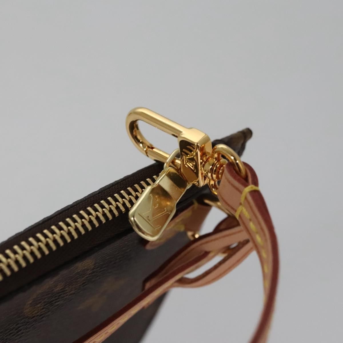 Louis Vuitton Pochette Accessoire Brown Canvas Clutch Bag (Pre-Owned) Size ONE SIZE - 13 Thumbnail