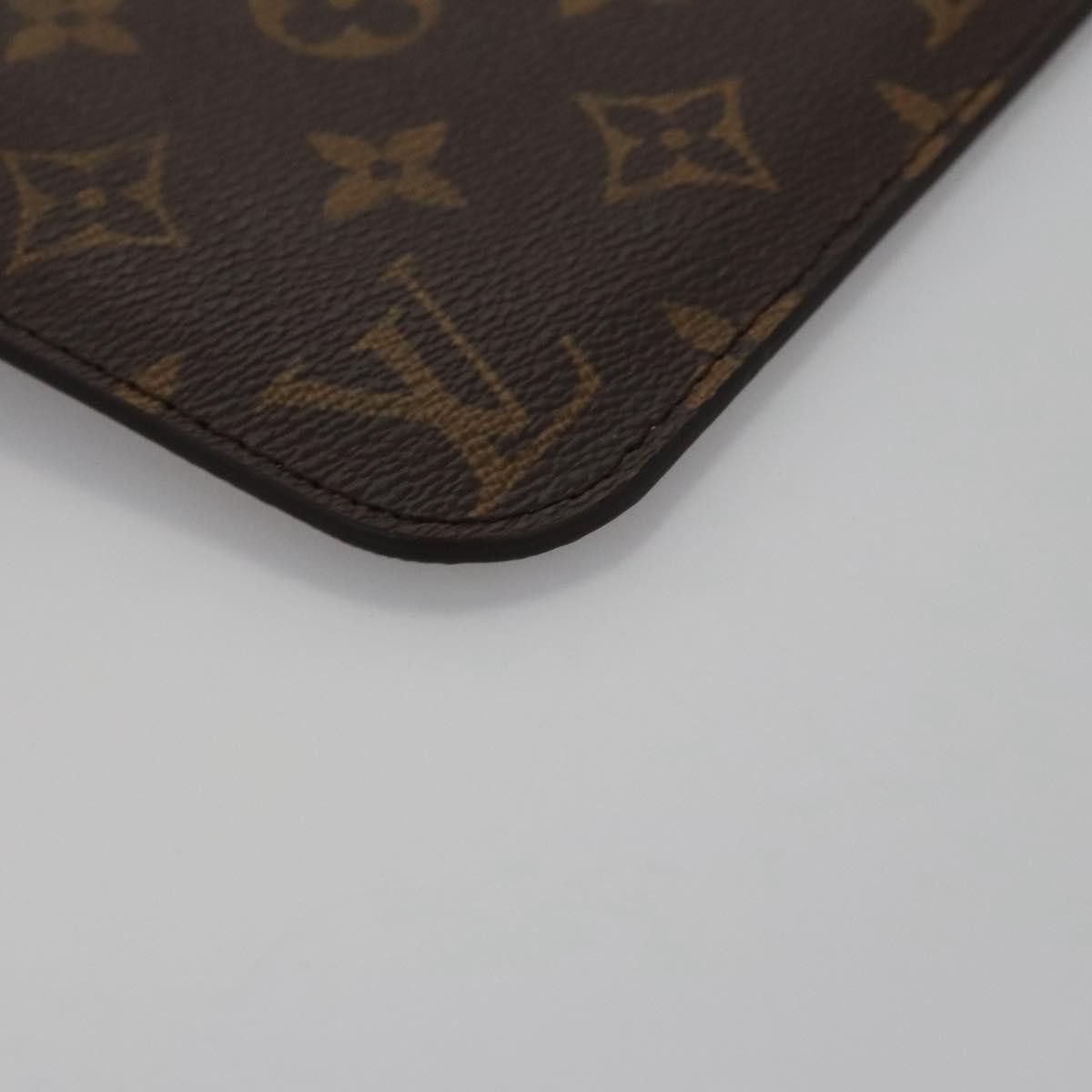 Louis Vuitton Pochette Accessoire Brown Canvas Clutch Bag (Pre-Owned) Size ONE SIZE - 9 Thumbnail
