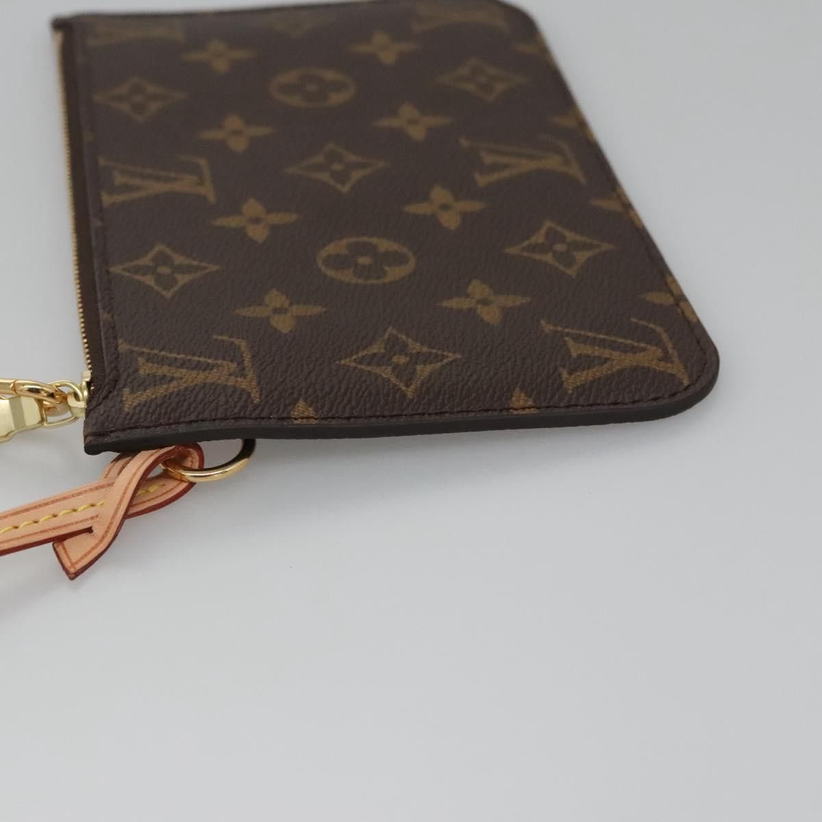 Louis Vuitton Pochette Accessoire Brown Canvas Clutch Bag (Pre-Owned) Size ONE SIZE - 4 Thumbnail