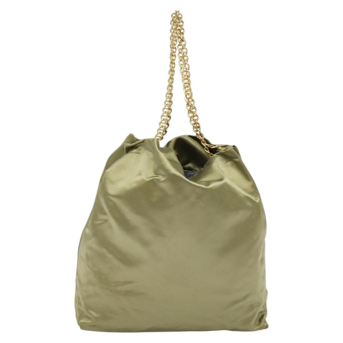Prada Tessuto Khaki Synthetic Shoulder Bag (Pre-Owned) Size ONE SIZE - 2 Thumbnail