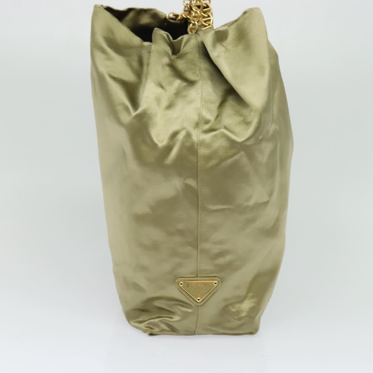 Prada Tessuto Khaki Synthetic Shoulder Bag (Pre-Owned) Size ONE SIZE - 3 Thumbnail