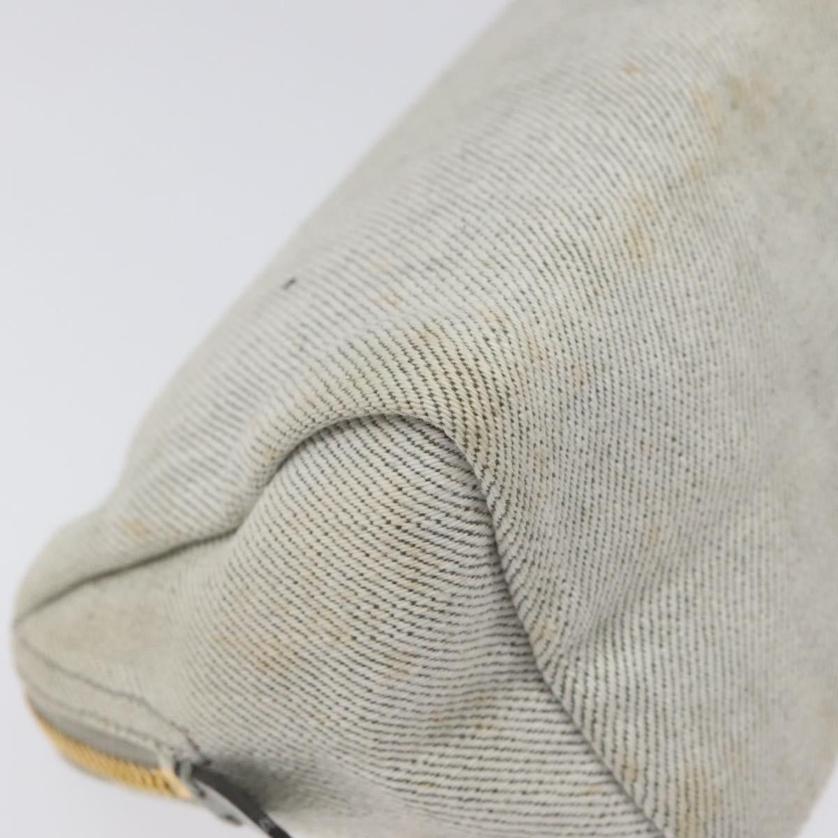 Prada Grey Canvas Clutch Bag (Pre-Owned) Size ONE SIZE - 5 Thumbnail