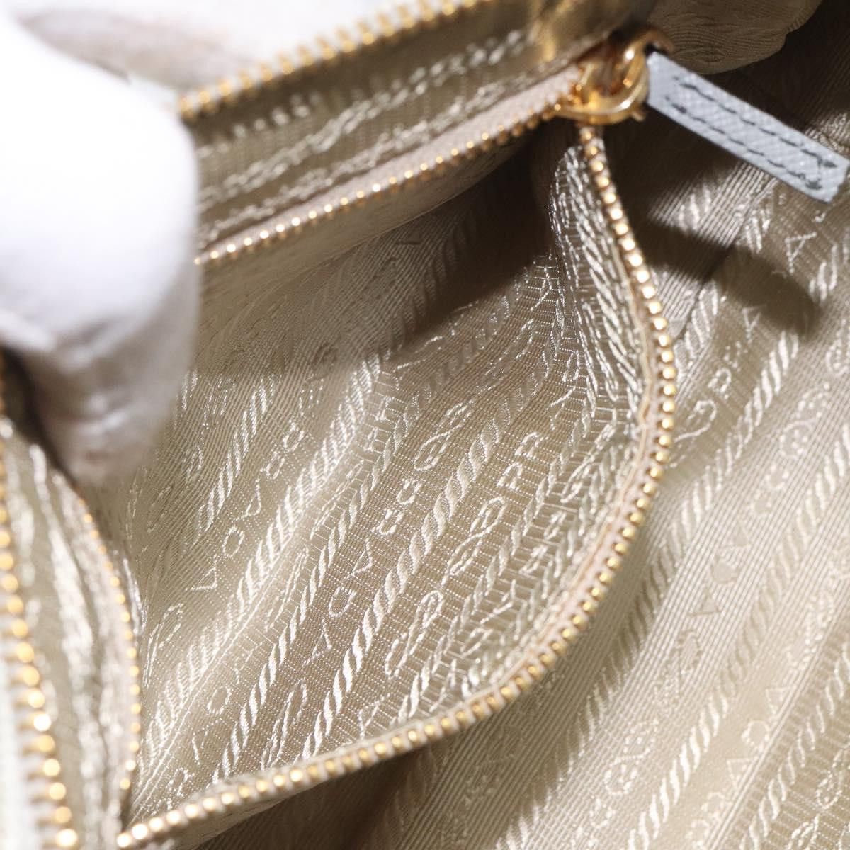 Prada Grey Canvas Clutch Bag (Pre-Owned) Size ONE SIZE - 19 Thumbnail