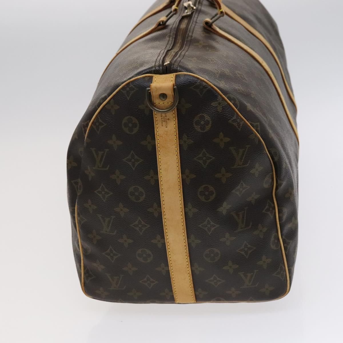 Louis Vuitton Keepall 50 Brown Canvas Travel Bag (Pre-Owned) Size ONE SIZE - 3 Thumbnail