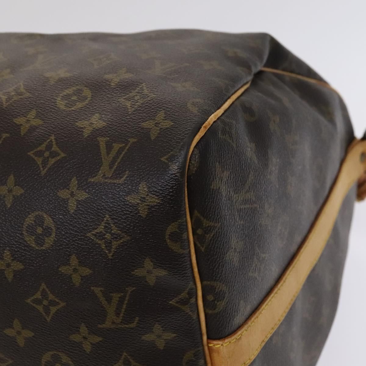 Louis Vuitton Keepall 50 Brown Canvas Travel Bag (Pre-Owned) Size ONE SIZE - 8 Thumbnail