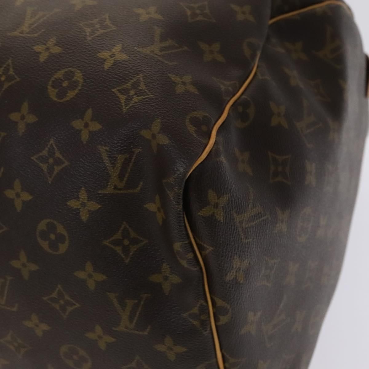 Louis Vuitton Keepall 55 Brown Canvas Travel Bag (Pre-Owned) Size ONE SIZE - 8 Thumbnail