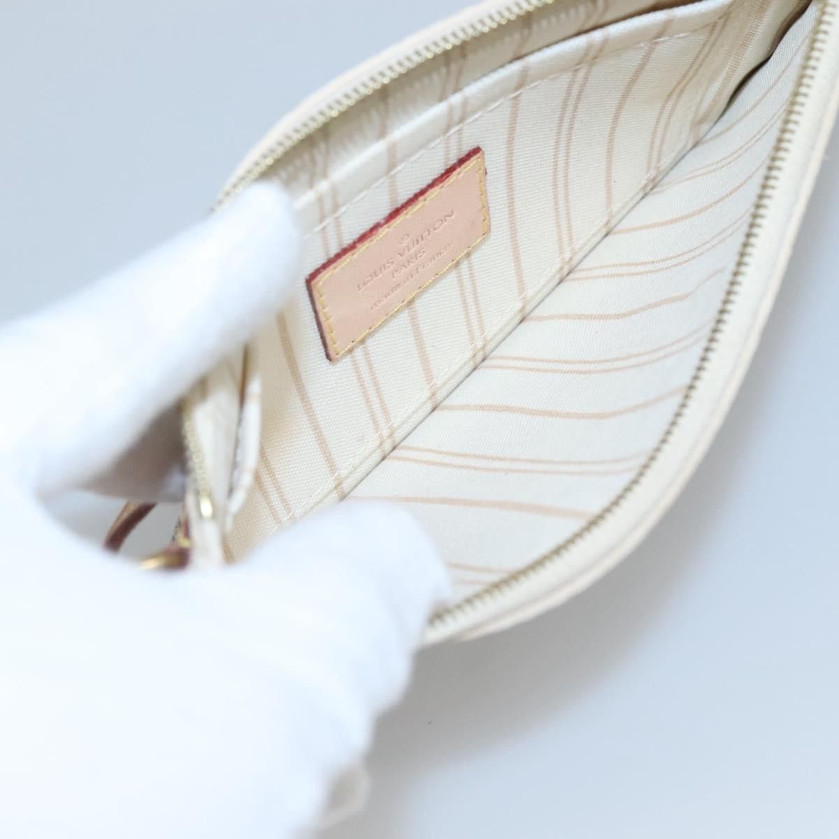 Louis Vuitton Pochette Accessoires Beige Canvas Clutch Bag (Pre-Owned) Size ONE SIZE - 16 Thumbnail