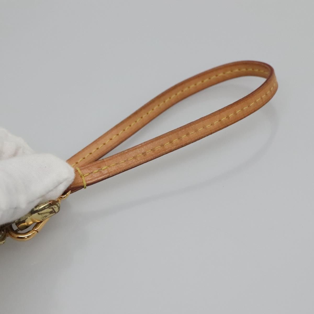 Louis Vuitton Pochette Accessoires Beige Canvas Clutch Bag (Pre-Owned) Size ONE SIZE - 6 Thumbnail